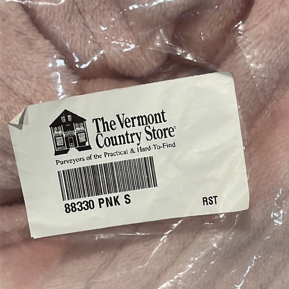 THE VERMONT COUNTRY STORE PINK ROBE SIZE S - Picture 10 of 10